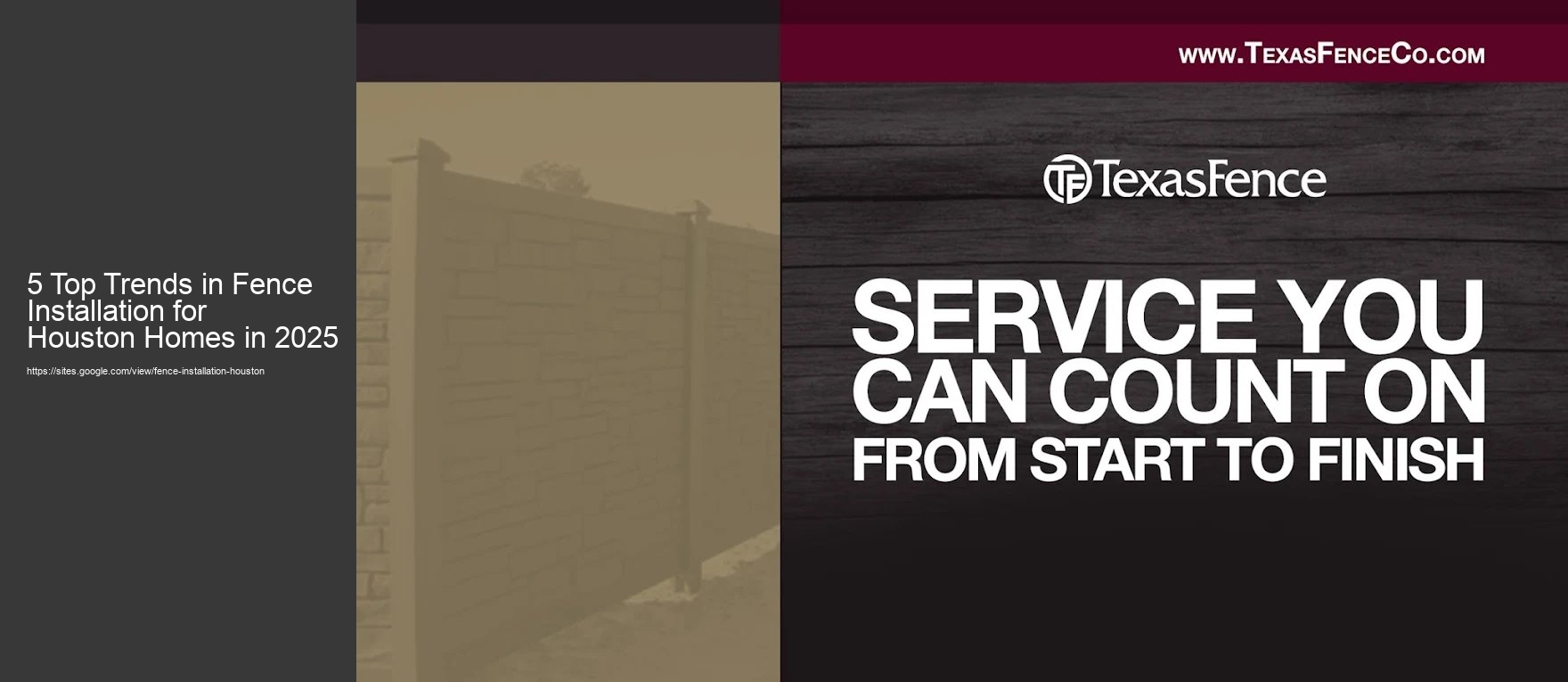 5 Top Trends in Fence Installation for Houston Homes in 2025
