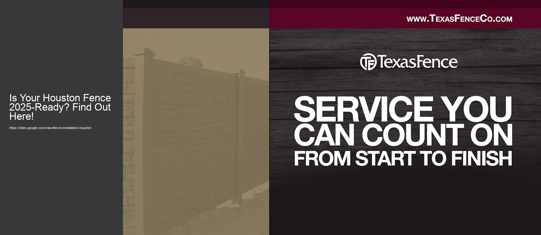 Is Your Houston Fence 2025-Ready? Find Out Here!