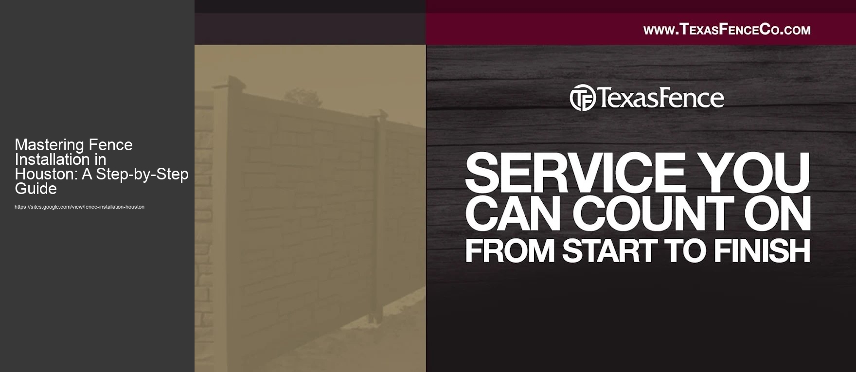 Mastering Fence Installation in Houston: A Step-by-Step Guide