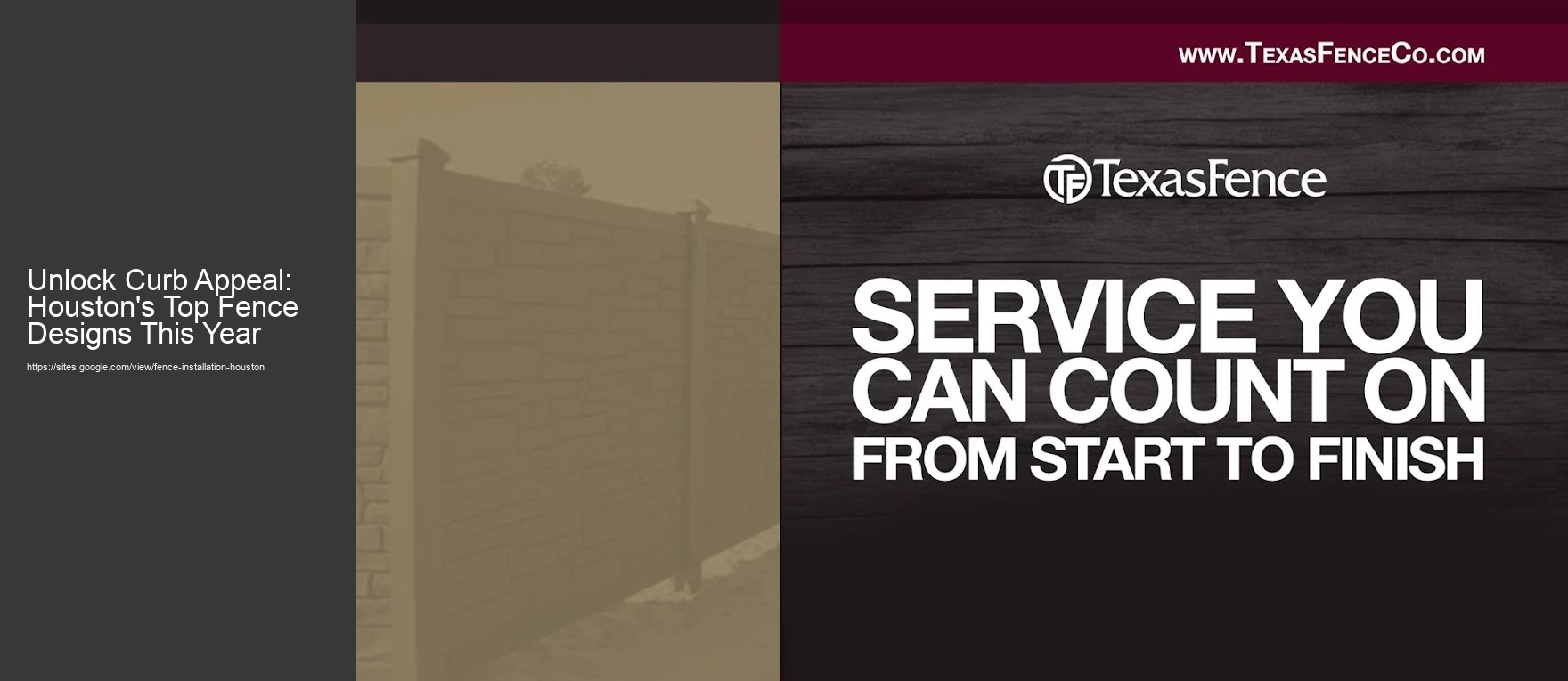 Unlock Curb Appeal: Houston's Top Fence Designs This Year